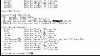 Copying Files With XMODEM Lab  Part 2 [upl. by Thisbe943]