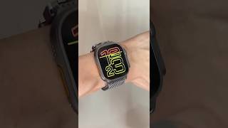 APPLE WATCH ULTRA WITH HEMSUT STRAP TORBOLLO SILVER MILANESE LOOP apple applewatch [upl. by Lizzy]