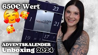 650€ Wert LOOKFANTASTIC Adventskalender 2024  25 Türchen UNBOXING [upl. by Pass]