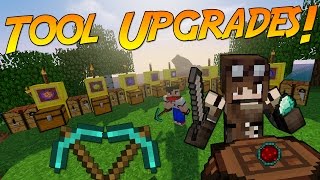 Tool Upgrades 1112  Minecraft Mod Showcase [upl. by Anavrin]