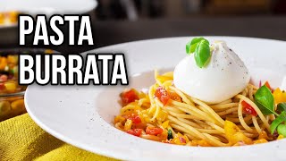 Schnelle Pasta Burrata für Genießer 15Min Rezept [upl. by Aynor]