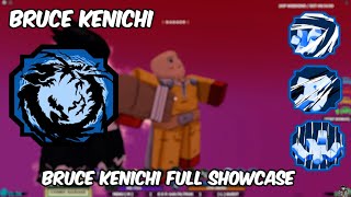 Bruce Kenichi Bloodline FULL SHOWCASE I Shindo life  200 SPIN CODE [upl. by Akinal445]