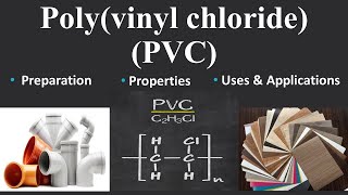 Polyvinyl chloride PVC  Some important Polymers  UG PaathShaala pvc polyvinylchloride vinyl [upl. by Sida]