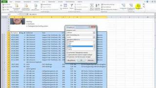 ExcelTabellen gliedern und mit Teilergebnissen zusammenfassen [upl. by Fricke]