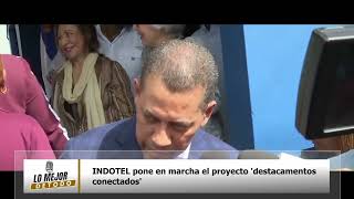 INDOTEL pone en marcha el proyecto destacamentos conectados [upl. by Afra]