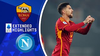 Roma vs Napoli Extended Highlights  Serie A  CBS Sports Golazo [upl. by Thatch233]