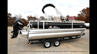 2024 Sun Tracker pontoon boat Sport Fish 20 DLX Stock ST1041 [upl. by Rao]