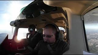 360 IFR with ATC KTTN to KACY and Back Practicing DME Arc [upl. by Eimerej]