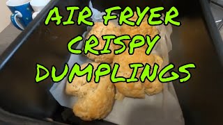 Air Fryer Dumplings Crispy Heaven [upl. by Ahseit]