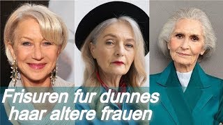 Unsere Top 20 💋 frisuren fur dunnes haar altere frauen [upl. by Ladiv]