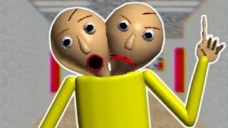 TWOHEADED BALDI IS 2X MORE EVIL  New Baldis Basics Mod [upl. by Staffard]