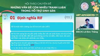 Cập nhật khuyến nghị thực hành lâm sàng tốt của ESHRE về thất bại làm tổ liên tiếp [upl. by Durst]