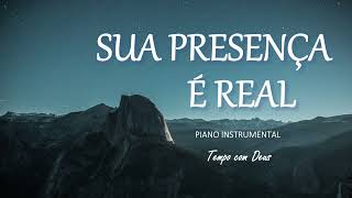 SUA PRESENÇA É REAL  Pr Antônio Cirilo  Instrumental  PianoPad  Oração  Devocional 018 [upl. by Hildie]