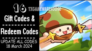 Maple Rush  New Redeem Codes 18 March 2024  Gift Codes  How to Redeem Code [upl. by Ayoras]