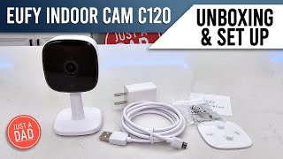 Eufy Security Indoor Cam C120 UNBOXING amp SET UP [upl. by Anaud]