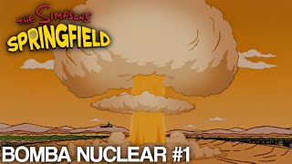 Destruyendo Springfield 1  Bomba Nuclear  Los Simpsons Springfield  Por Nick [upl. by Ikkaj200]