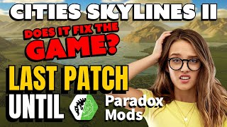 INSANE CITIES SKYLINES 2 PATCH 🤯 Patch 1019f1 [upl. by Algie]