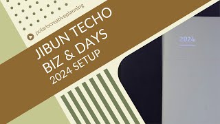 Jibun Techo Biz and Days 2024 Setup [upl. by Gillan638]