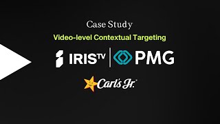 Case Study PMG and Carls Jr Mean Business with Videolevel Contextual Targeting [upl. by Blossom]