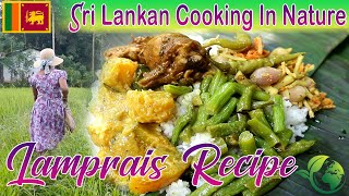 Lamprais Recipe  Lump Rice By Sri Lankan Cooking In Nature [upl. by Eitsirk30]