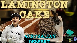 Lamington Cake  Eggless Cake  Australian Dessert  Eggless Cake recipe  My Experiments With Food [upl. by Oika]