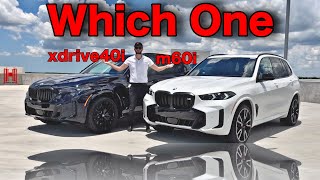 2025 BMW X5 Xdrive40i vs X5 m60i Which One is Better  All Specs ampTest Drive [upl. by Yretsym710]