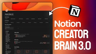 How I use Notion as a content creator 📷 My Personal Notion Content Planner template full tour [upl. by Halfdan]