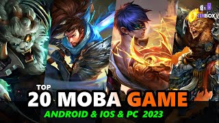 Top 20 MOBA Game For Android amp IOS amp PC Best 2023 [upl. by Ritz]