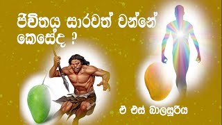 ජීවිතය සාරවත් කරගන්නේ කෙ සේද How to heighten the life quality [upl. by Acinot]