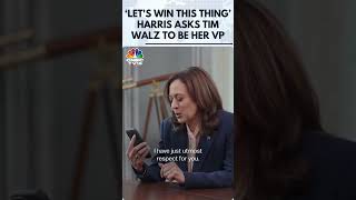 Kamala Harris Calls Tim Walz To Ask Him To Be Her Running Mate  US Presidential Elections  N18G [upl. by Nahama702]