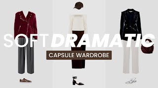 OVER 100 SOFT DRAMATIC OUTFIT IDEAS  Casual  Edgy Capsule Wardrobe for the Soft Dramatic Body Type [upl. by Aneetak]