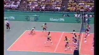 PERU VS BRASIL  ATLANTA 1996 parte 1 [upl. by Abeu]