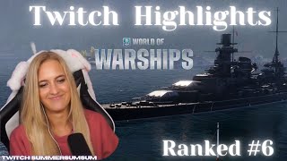 Ranked 6 World of Warships  Sep24  Twitch Highlights  Summersumsum [upl. by Milburr510]