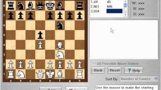 MasterChess 7000 inside of Chess Openings Wizard [upl. by Ytsanyd]