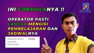 Jangan Salah Langkah Menambah Pembelajaran Kurikulum Merdeka DAPODIK 2024 [upl. by Atalaya722]