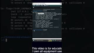 How to Access Android With AndroRat Using Kali Linux  kalilinux hacking android shorts short [upl. by Oberheim]