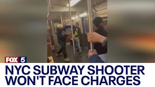 Brooklyn DA NYC subway shooter wont face charges [upl. by Miahc665]