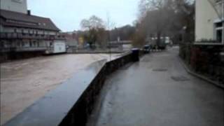 Hochwasser in Backnang [upl. by Aniteb]