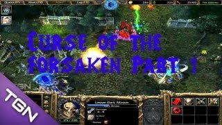 Warcraft 3 Custom campaign Curse of the Forsaken part 1 [upl. by Cordier335]