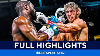 Floyd Mayweather vs Logan Paul Fight goes the distance Highlights recap  CBS Sports HQ [upl. by Gnuy]