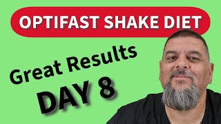 OPTIFAST Shake Diet Day 8 weightloss weightlossjourney diet [upl. by Enait]