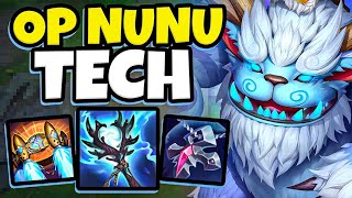 Rank 1 Nunu Gives Away The OP Mid Tech [upl. by Peltier]