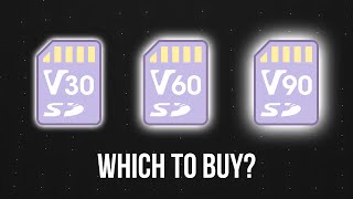 V30 V60 V90 SD Cards Explained  Know The Differences [upl. by Gerome]