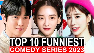 Top 10 Funniest Korean Series On 2023  Best Comedy Kdrama To Watch On Netflix Disney Viki Prime [upl. by Aihsenal137]