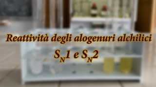 Reattività degli alogenuri alchilici in laboratorio meccanismo SN1 e SN2 [upl. by Anauqcaj841]