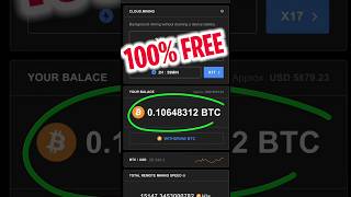 010 BTC FREE 🤑 Bitcoin Mining [upl. by Metzgar]