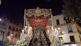 4K  La Virgen de la Estrella en el Altozano y el Baratillo en la Ida del Aniversario 2024 [upl. by Neltiac616]