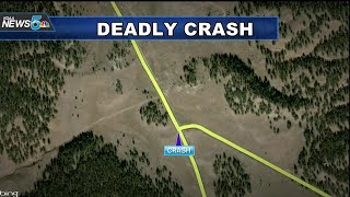 Woman dead following singlevehicle crash in Teller County [upl. by Rebmik677]