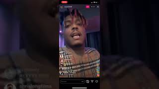 Juice WRLD IG Live Freestyle OVERSEER SNIPPET [upl. by Ajiat]