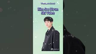 KIM SOO HYUN SKI VIDEO [upl. by Kroo151]